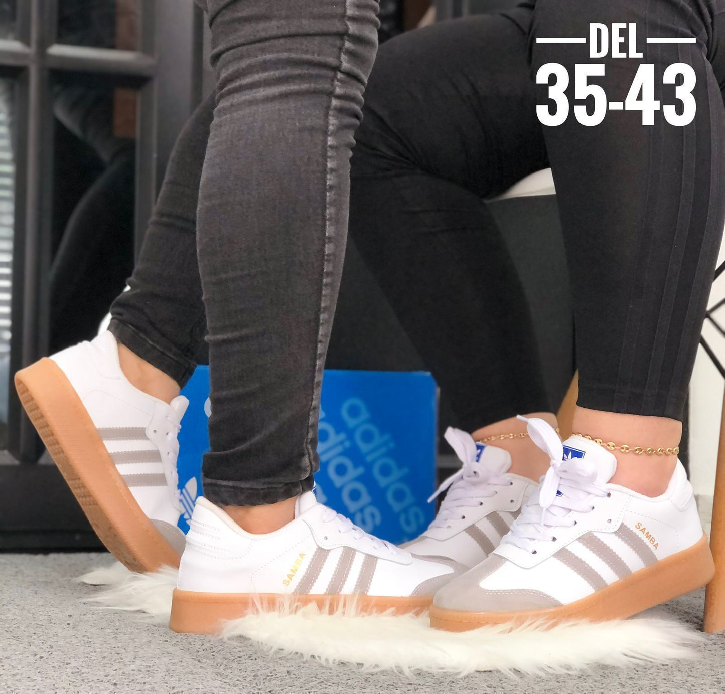 NUEVA ZAPATILLA SAMBA UNISEX PLATAFORMA