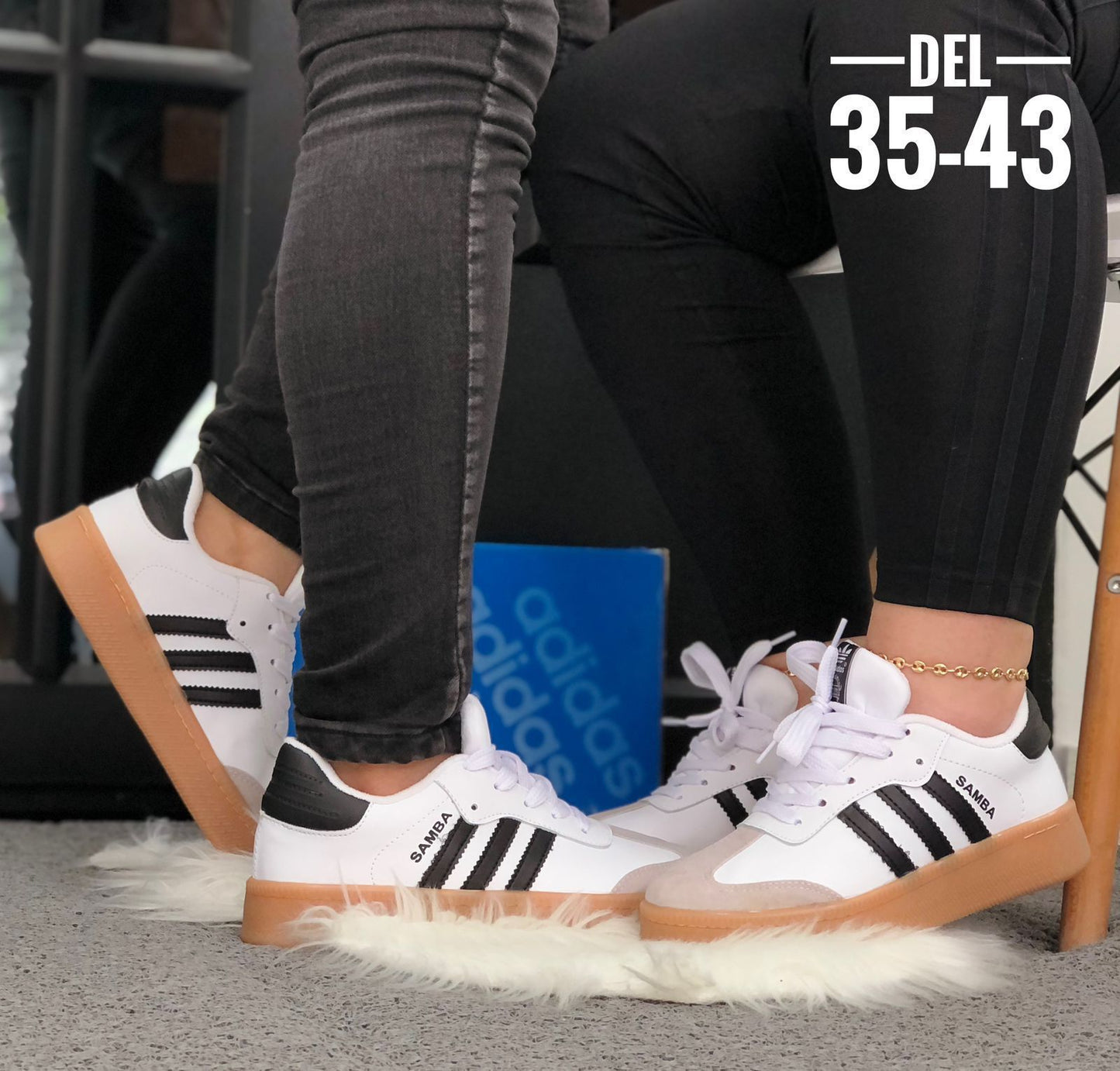 NUEVA ZAPATILLA SAMBA UNISEX PLATAFORMA